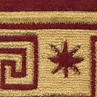 Cosmopolian Celestial Border  Red