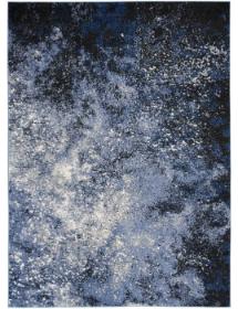 Passion PSN10 Light Blue Black Rug