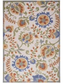 Aloha ALH17 Ivory Blue Area Rug