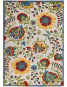 Aloha ALH17 Ivory/Multi Outdoor Rug