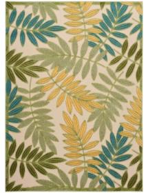 Aloha ALH18 Green Multicolor Area Rug