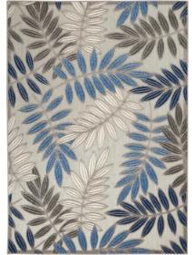 Aloha ALH18 Grey/Blue Outdoor Rug