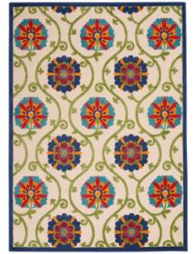 Aloha ALH19 Blue/Multicolor Outdoor Rug