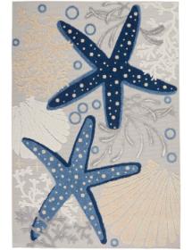Aloha ALH24 Blue/Grey Outdoor Rug