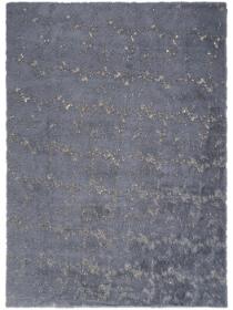 Cozy Shimmer CSH01 Slate Gold Area Rug