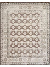 Dekor DEK02 Ivory Brown Area Rug