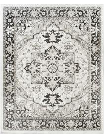 Dekor DEK08 Ivory Charcoal Area Rug